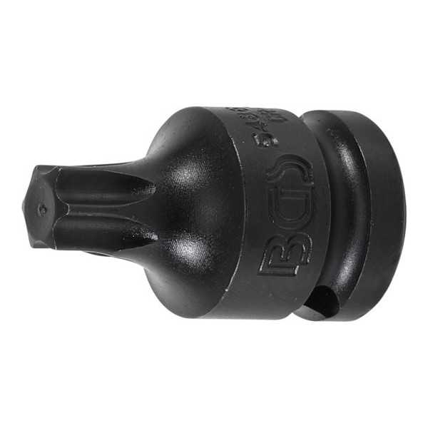 Douille Ã  embouts Ã  choc longueur 42 mm 12 5 mm 1/2" profil T pour Torx T55