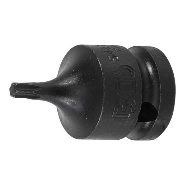 Douille Ã  embouts Ã  choc longueur 42 mm 12 5 mm 1/2" profil T pour Torx T25