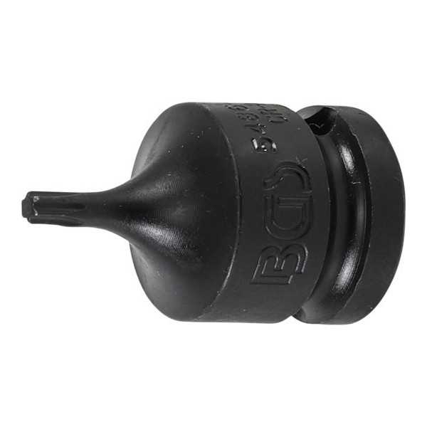 Douille Ã  embouts Ã  choc longueur 42 mm 12 5 mm 1/2" profil T pour Torx T20