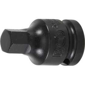 Douille Ã  embouts Ã  choc longueur 42 mm 12 5 mm 1/2" six pans intÃ©rieurs 12 mm