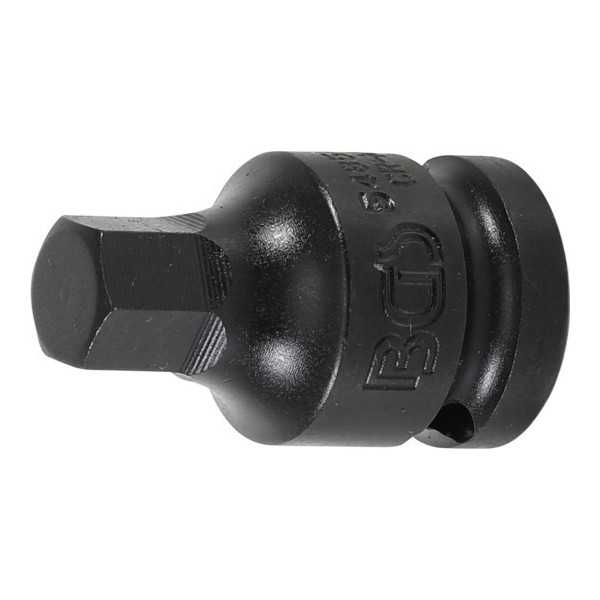 Douille Ã  embouts Ã  choc longueur 42 mm 12 5 mm 1/2" six pans intÃ©rieurs 12 mm