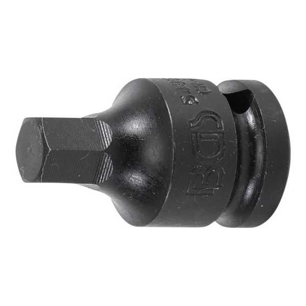 Douille Ã  embouts Ã  choc longueur 42 mm 12 5 mm 1/2" six pans intÃ©rieurs 11 mm