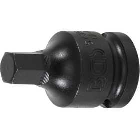 Douille Ã  embouts Ã  choc longueur 42 mm 12 5 mm 1/2" six pans intÃ©rieurs 10 mm