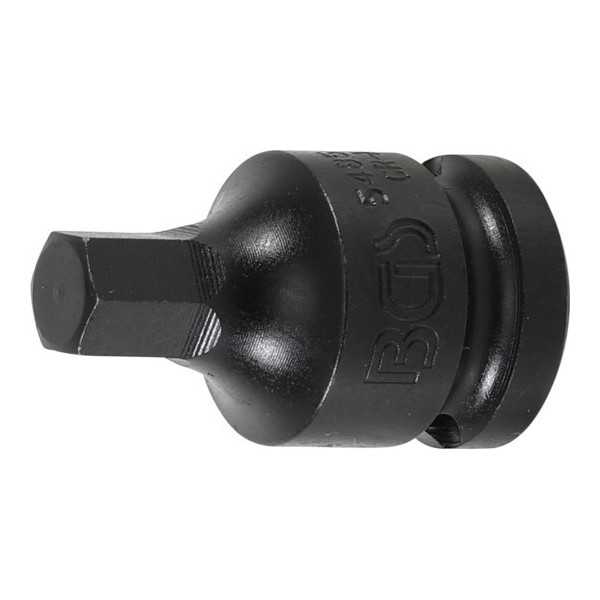 Douille Ã  embouts Ã  choc longueur 42 mm 12 5 mm 1/2" six pans intÃ©rieurs 10 mm