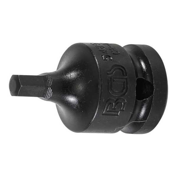 Douille Ã  embouts Ã  choc longueur 42 mm 12 5 mm 1/2" six pans intÃ©rieurs 6 mm