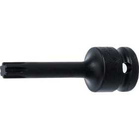 Douille Ã  embouts Ã  choc longueur 75 mm 12 5 mm 1/2" profil cannelÃ© pour RIBE M9