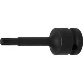 Douille Ã  embouts Ã  choc longueur 75 mm 12 5 mm 1/2" profil cannelÃ© pour RIBE M7