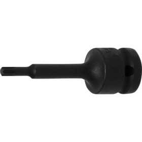 Douille Ã  embouts Ã  choc longueur 75 mm 12 5 mm 1/2" profil cannelÃ© pour RIBE M5