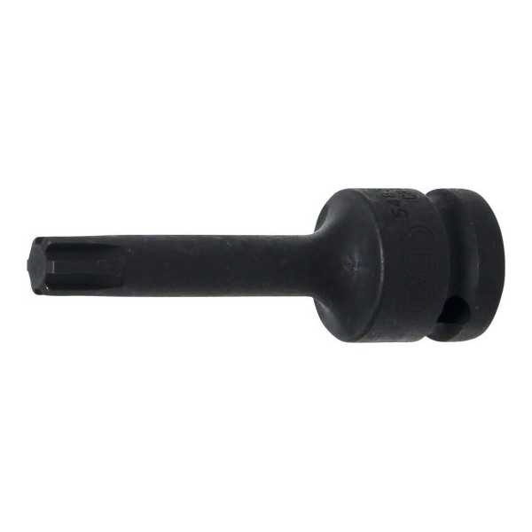 Douille Ã  embouts Ã  choc longueur 75 mm 12 5 mm 1/2" profil cannelÃ© pour RIBE M10