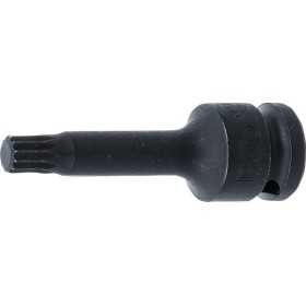 Douille Ã  embouts Ã  choc longueur 75 mm 12 5 mm 1/2" denture multiple intÃ©rieure pour XZN M10