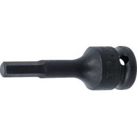 Douille Ã  embouts Ã  choc longueur 75 mm 12 5 mm 1/2" six pans intÃ©rieurs 8 mm