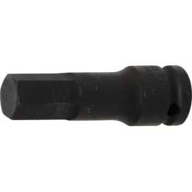 Douille Ã  embouts Ã  choc longueur 75 mm 12 5 mm 1/2" six pans intÃ©rieurs 17 mm