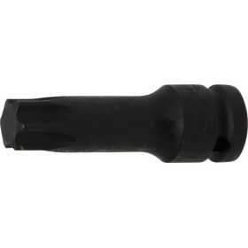 Douille Ã  embouts Ã  choc longueur 75 mm 12 5 mm 1/2" profil T pour Torx T80