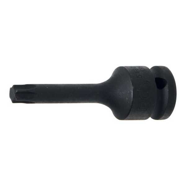 Douille Ã  embouts Ã  choc longueur 75 mm 12 5 mm 1/2" profil T pour Torx T50
