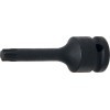 Douille Ã  embouts Ã  choc longueur 75 mm 12 5 mm 1/2" profil T pour Torx T50
