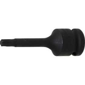 Douille Ã  embouts Ã  choc longueur 75 mm 12 5 mm 1/2" profil T pour Torx T40