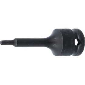 Douille Ã  embouts Ã  choc longueur 75 mm 12 5 mm 1/2" profil T pour Torx T25