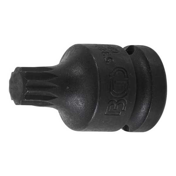 Douille Ã  embouts Ã  choc longueur 43 mm 12 5 mm 1/2" denture multiple intÃ©rieure pour XZN M12