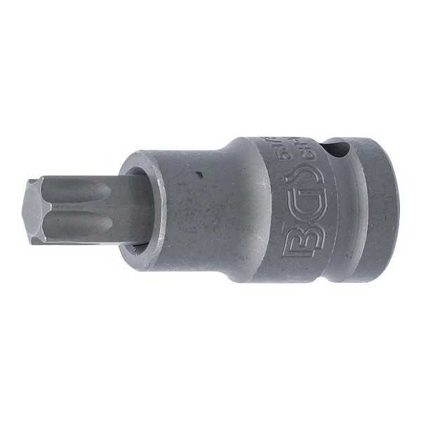 Douille Ã  embouts Ã  choc longueur 55 mm 12 5 mm 1/2" profil T pour Torx T55