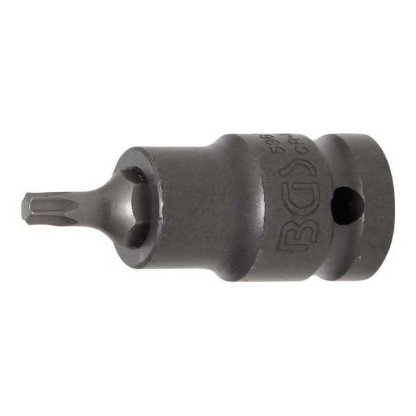 Douille Ã  embouts Ã  choc longueur 55 mm 12 5 mm 1/2" profil T pour Torx T27