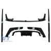 Kit carrosserie Aéro Lèvre de pare-chocs Diffuseur d'air pour BMW F...