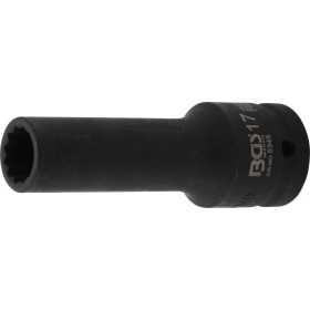 Douille Ã  choc douze pans longue 20 mm 3/4" 17 mm