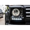 Phares Couvre feux diurnes LED DRL pour Mercedes Classe G W463 Chro...