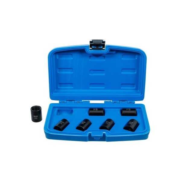 Jeu de douilles spiralÃ©es/extracteur de vis 12 5 mm 1/2" 17 26 mm 7 piÃ¨ces