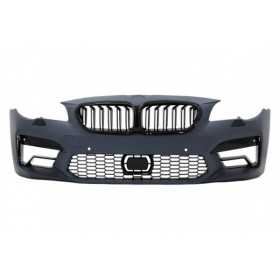 Pare-chocs avant avec grilles centrales adaptÃ© Ã  la BMW SÃ©rie 5 F10 F11 (2011-2017) Style M5 2020