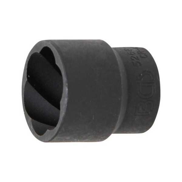 Douille spiralÃ©e/extracteur de vis 12 5 mm 1/2" 24 mm