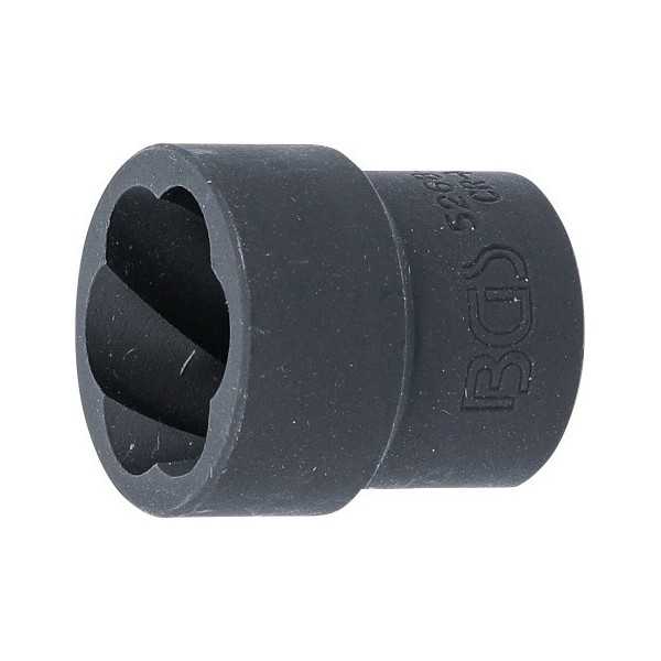 Douille spiralÃ©e/extracteur de vis 12 5 mm 1/2" 22 mm