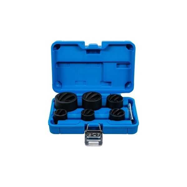 Jeu de douilles spiralÃ©es/extracteur de vis 12 5 mm 1/2" + 20 mm 3/4" 22 41 mm 6 piÃ¨ces