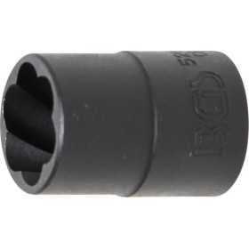 Douille spiralÃ©e/extracteur de vis 12 5 mm 1/2" 16 mm