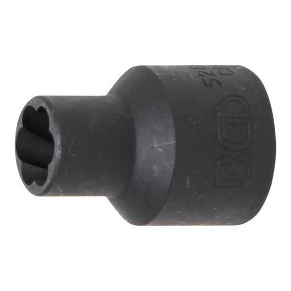 Douille spiralÃ©e/extracteur de vis 12 5 mm 1/2" 10 mm