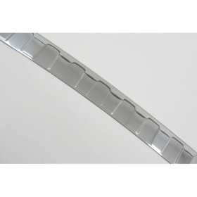 Protecteur de pare-chocs arrière Plaque de seuil Couvercle en alumi...