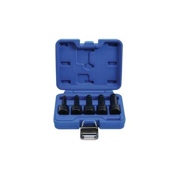 Jeu de douilles spiralÃ©es/extracteur de vis 12 5 mm 1/2" 8 16 mm 5 piÃ¨ces