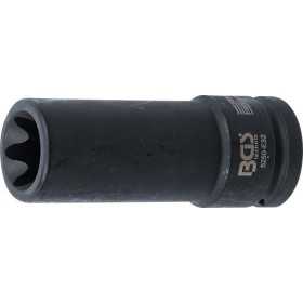 Douille Ã  choc profil E longue 20 mm 3/4" E32 mm