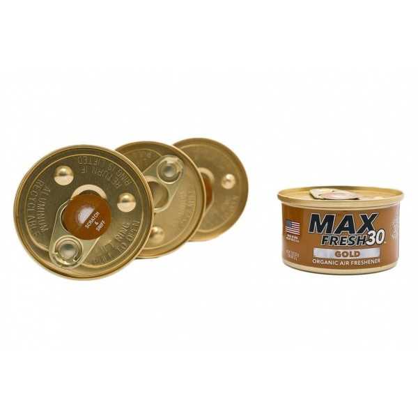 DÃ©sodorisant biologique Paradise Air Fresh en boÃ®te non fermÃ©e Max Fresh 30 4 boÃ®tes Or