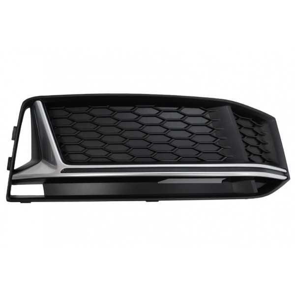 Grilles latérales de calandre inférieure de pare-chocs adaptées à A...