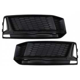 Grilles latÃ©rales de calandre infÃ©rieure de pare-chocs adaptÃ©es Ã  Audi A4 B9 Sedan Avant S-Line (2016-2018)