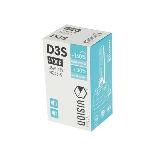 Ampoule Xénon VISION D3S 42V 35W PK32d-5 +30% Power Plus | VISION |...