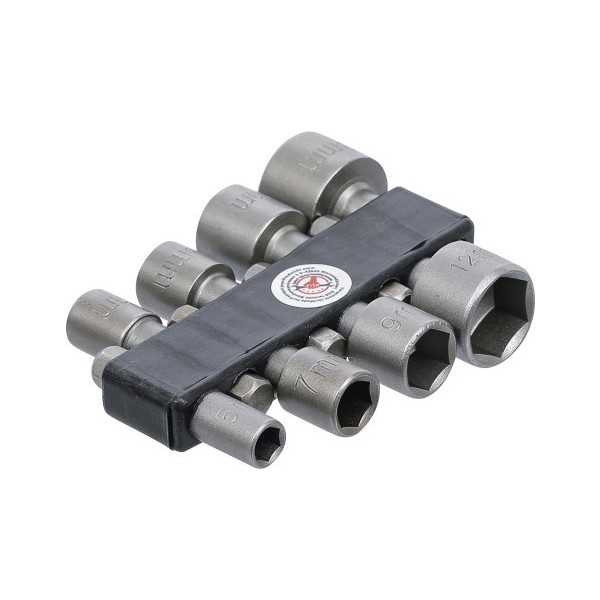 Jeu dâ€™embouts/de douilles 6 3 mm 1/4" 5 13 mm 8 piÃ¨ces