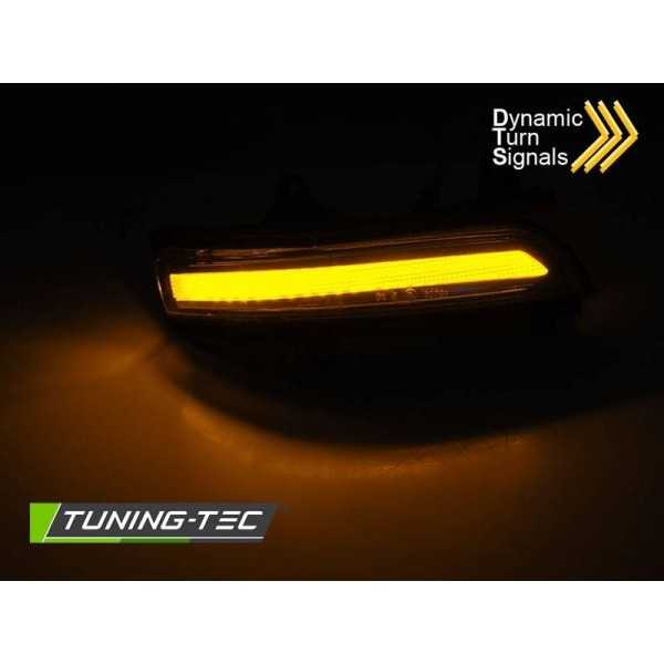 DIRECTION LATÉRALE DANS LE MIROIR SMOKE LED SEQ convient à TOYOTA L...