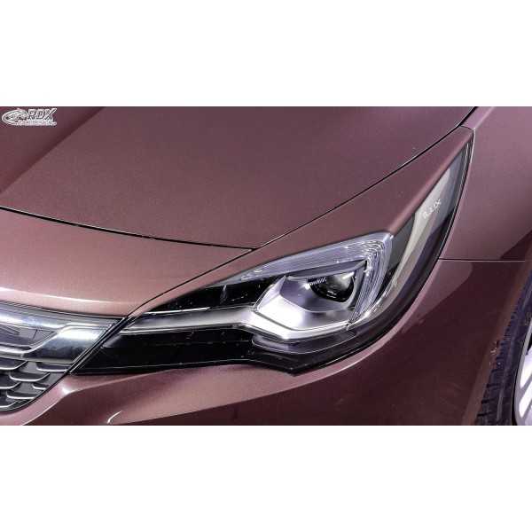 RDX Caches phares pour OPEL Astra K (2015-2021) Light Brows