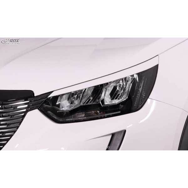 Caches phares RDX pour PEUGEOT 208 & 2008 (U) 2019+ Light Brows