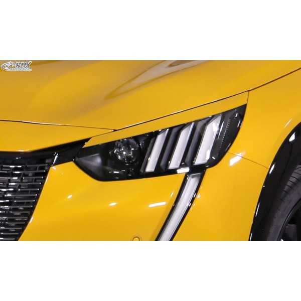 Caches phares RDX pour PEUGEOT 208 & 2008 (U) 2019+ Light Brows | R...