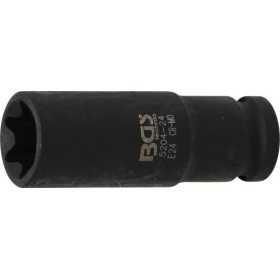 Douille Ã  choc profil E longue 12 5 mm 1/2" E24 mm