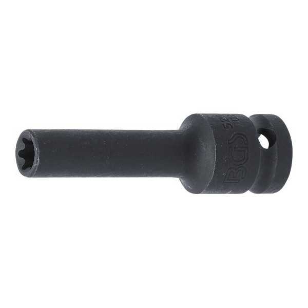 Douille Ã  choc profil E longue 12 5 mm 1/2" E10 mm