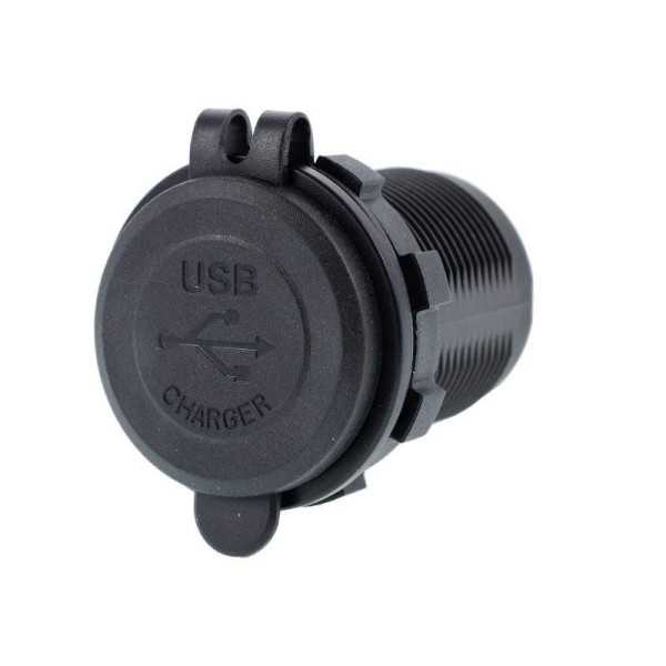 Chargeur intégré 2x USB QC3.0 avec interrupteur tactile et rétroécl...