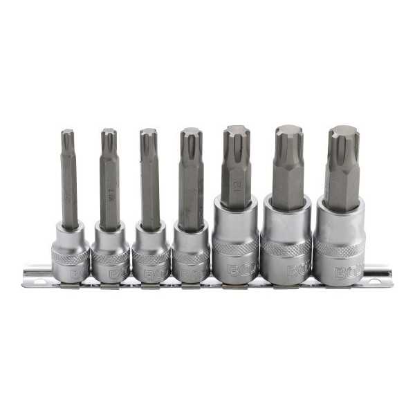 Jeu de douilles Ã  embouts 10 mm 3/8" / 12 5 mm 1/2" Profil cannelÃ© pour Ribe M6 M14 7 piÃ¨ces